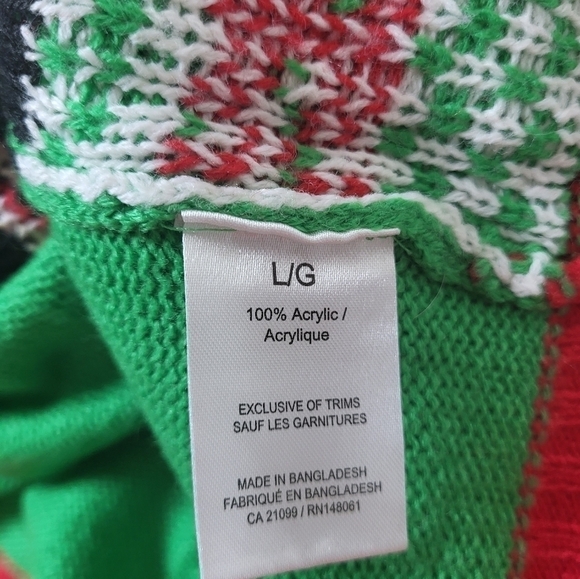 Gangsta Rapper Christmas Sweater - Picture 6 of 6